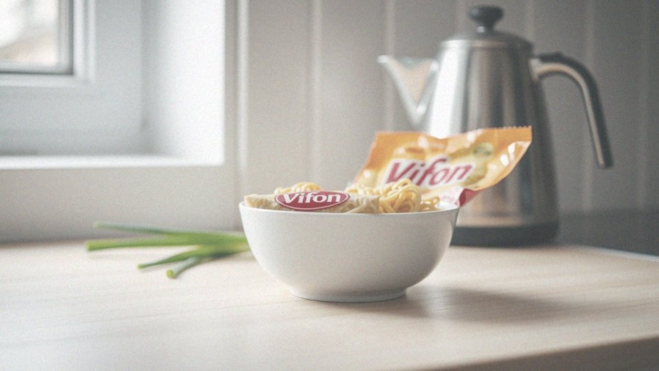 Jak przygotować zupkę chińską Vifon?
