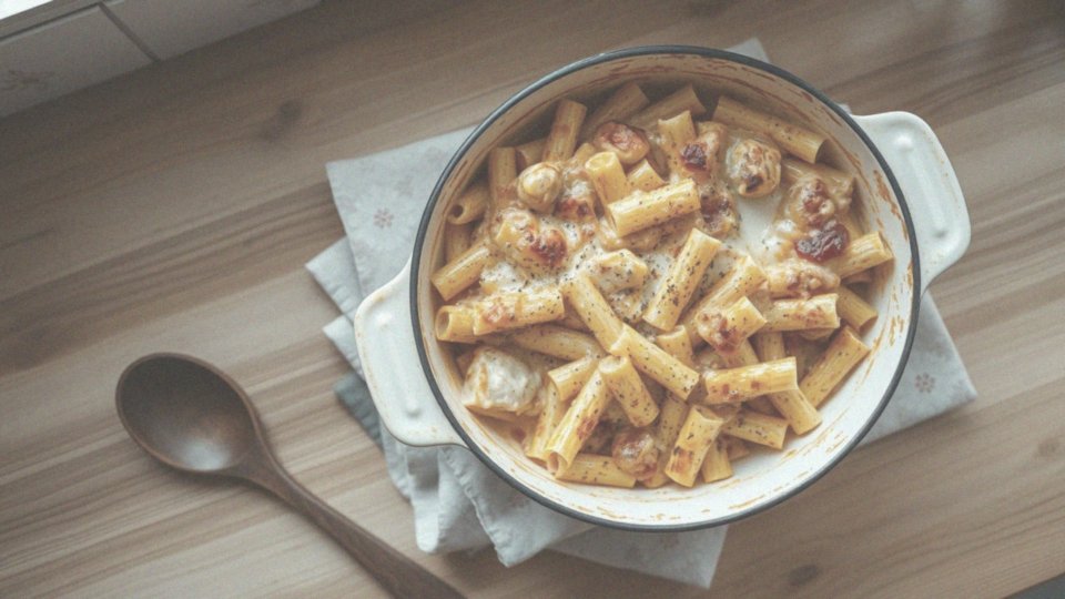Jak długo piec zapiekankę makaronową z kurczakiem?