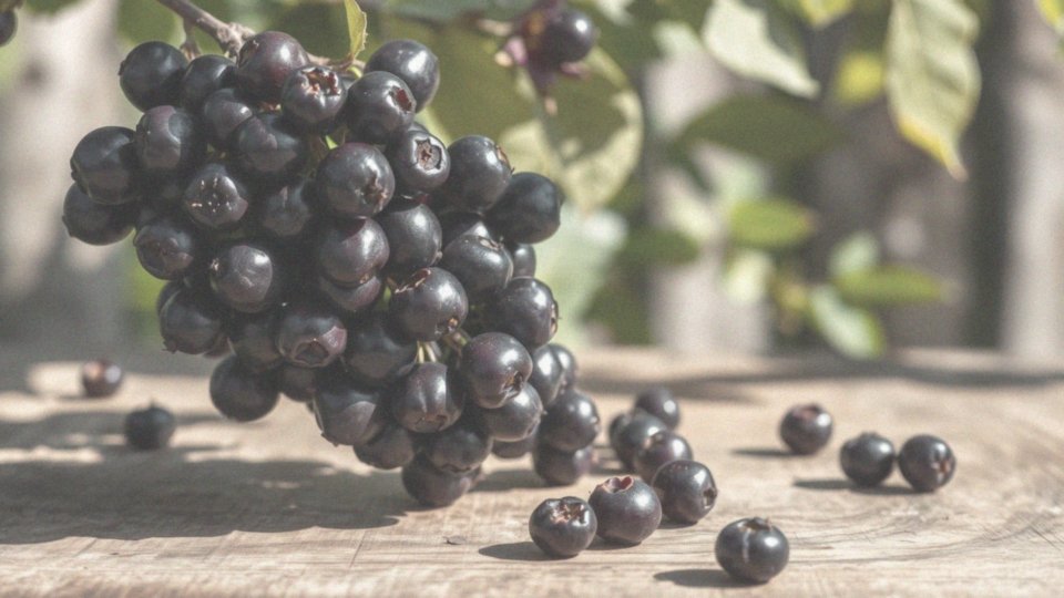 Jakie witaminy zawierają owoce czarnego bzu?