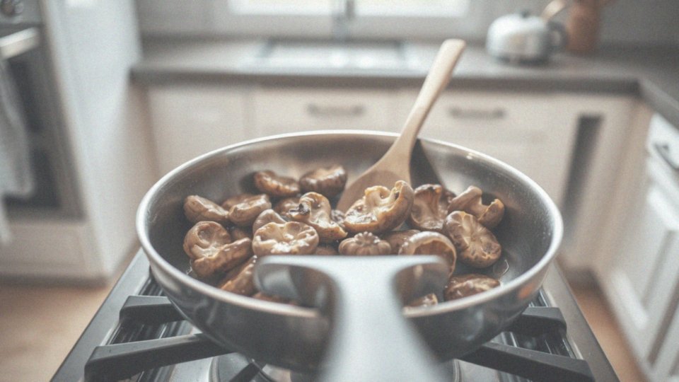 Jak usmażyć chrupiące pieczarki na patelni?