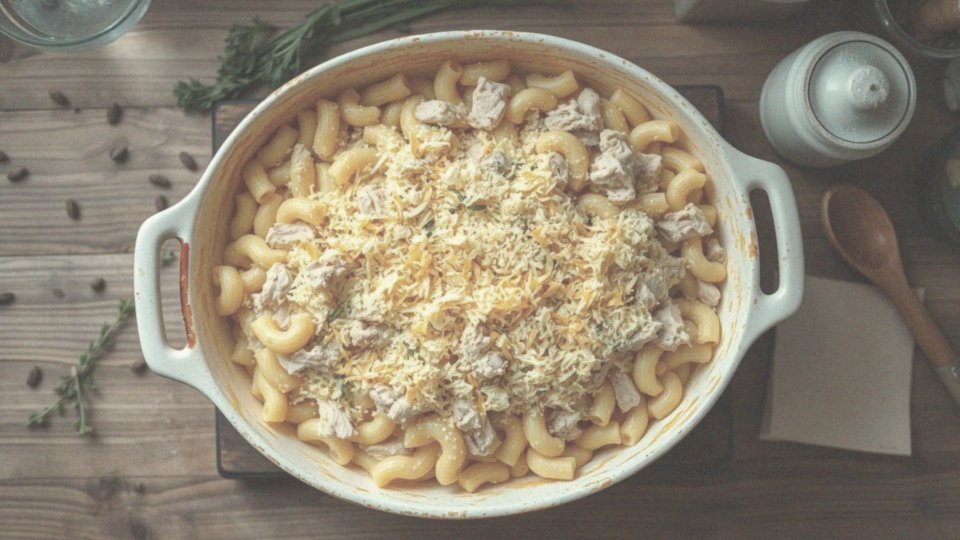 Jakie sery najlepiej nadają się do zapiekanki makaronowej z kurczakiem?